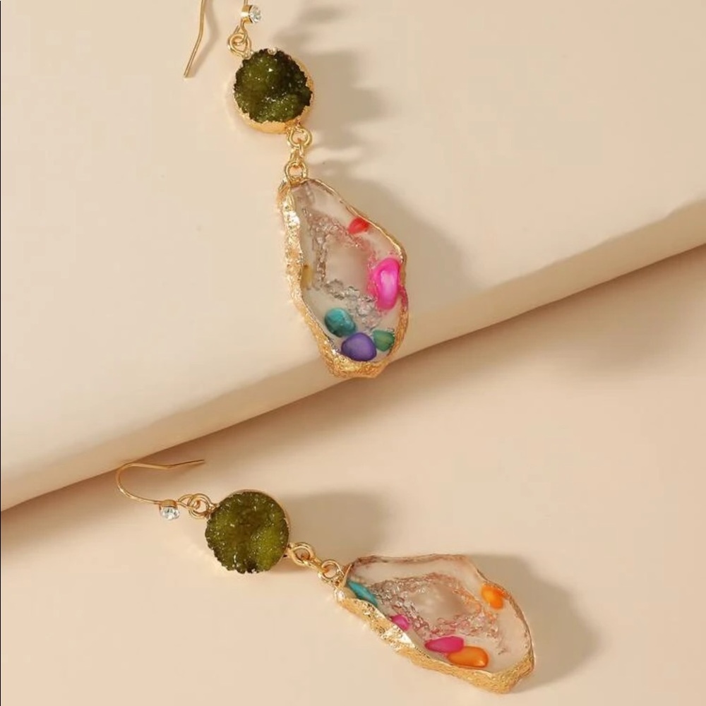 Stonedrop Earrings - Picture 3 of 3